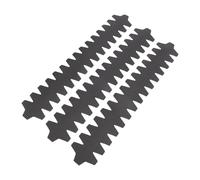 CHICIRIS Nastro di Protezione per Bordo, 3pcs Protezione per Racchetta per Rastrelliera 0,67 Mm Spesso PU Adesivi Protettivi Eusura con viscosità Moderata per Protezione dalla Testa