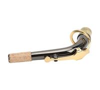 CHICIRIS Nero Argilloso Superiore per Sax Piega per Taxopofono Alternativo, Accessori Sassofono in Sughero Metallico