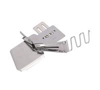 CHICIRIS Orlatore per Cucire, Legante per Nastro Industriale in Acciaio Inossidabile a 4 Pieghe per Macchina a Punto Annodato, Senza necessità di Cambiare il Piedino, Adatto per Orli di (32 mm)