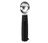 CHICIRIS Paletta per Gelato Riscaldata, Paletta per Gelato Elettrica Ricaricabile con Testa in Lega di Zinco, 3 Impostazioni di Calore 120°F 140°F 160°F, Impugnatura Ergonomica per Duro (BLACK)
