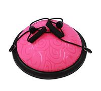 CHICIRIS Palla Fitness in PVC Balance Trainer con Design a Mezza Palla Antideflagrante 46 X 46 X 20 Cm Base Antiscivolo 6 Piedini in Gomma Forza Centrale Yoga Pilates Allenamento in Palestra a Casa