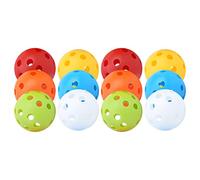 CHICIRIS Palline da golf Palline da allenamento vuote Airflow 72 mm 26 fori ad alta visibilità multicolore per l'allenamento dell'altalena in ambienti con un design leggero e durevole