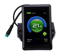 CHICIRIS Pannello di Controllo del Misuratore con Display LCD Elettrico con Display Accurato per Computer da Ciclismo per Mountain Bike, Design Impermeabile, Materiale ABS