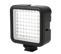 CHICIRIS Pannello di Illuminazione Video Mini -LED Davanti Alla Luce di Riempimento della Fotocamera 49pc LED 0% -100% di luminosità Set per Vlogger YouTuber