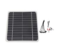 CHICIRIS Pannello Solare 10W 12V, Soluzione di Ricarica Portatile | Leggero, Ideale per uso esterno, Approvvigionamento energetico rapido, Compatibile con diversi dispositivi