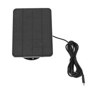 CHICIRIS Pannello Solare 5W per Telecamera di Sicurezza, Montaggio a Parete | Silicio monocristallino, cavo di ricarica da , installazione semplice, conversione energetica efficiente