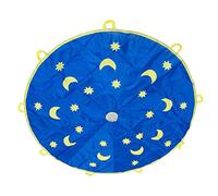 CHICIRIS Paracadute da Esterno per Bambini da 1,8 M, Paracadute da Gioco con Ombrello Arcobaleno con Custodia, per Allenamento di capacità di Comunicazione Fisica dei Bambini