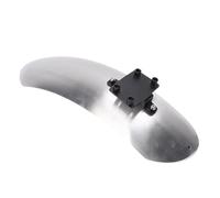 CHICIRIS Parafango Anteriore per Moto, Paraspruzzi in Lega di Alluminio a Montaggio Alto con Finitura Spazzolata, Ricambio per CL250 CL300 CL500 SCL500 2023-2025 (SILVER)