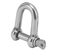 CHICIRIS Paranco a D Resistente, Costruzione in Acciaio Inossidabile | Versatile per l\'ormeggio, facile da montare, affidabile per gli sport all\'aria aperta