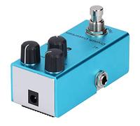 CHICIRIS Pedale Effetto per Chitarra Elettrica Pedale Distorsore in Lega di Alluminio con True Bypass 3 Manopole Controllo Guadagno Volume Tono per la Registrazione di Esercitazioni Rock Classiche