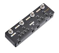 CHICIRIS Pedale Effetto per Chitarra, Riverbero a 5 modalità Delay FX Loop Distortion Overdrive, con True Bypass e Struttura in Metallo, per Chitarra Elettrica