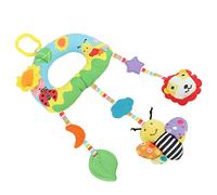 CHICIRIS Peluche Giocattolo per Passeggino per Bambini, Design con Clip | Comodo, percezione del colore, sviluppo sensoriale, leggero, adatto ai viaggi