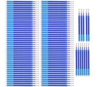 CHICIRIS Penna Marcatore in Tessuto Riempirsi di 100 Pezzi Utensili su Misura Durevoli per Cucitura Fai -da -te Artigianale in Pelle, Bianco/rosso/blu/Accessori a Punti (BLUE)