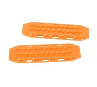 CHICIRIS per Sabbia RC, Rampe di Recupero in Plastica Antiscivolo per Cingolato SCX24 1/24 con Progettazione Strutturale Scientifica (Orange)
