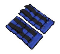 CHICIRIS Pesi per Caviglie Regolabili, Pesi da Polso in Nylon Resistente, Coppia da 5 Kg, per Palestra, Yoga, Camminata, Tessuto Oxford, Cinghie con Gancio e, Imbottitura in Sabbia di Ferro, Mani e