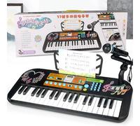 CHICIRIS Pianoforte con Tastiera Elettronica per Principianti, Pianoforte | Costruzione in ABS, Jack per Cuffie, Volume Regolabile, Suoni Multipli per L'apprendimento dei Fondamenti della Musica