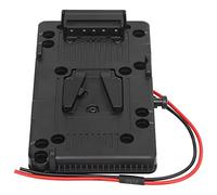CHICIRIS Piastra a Batteria a V -MOUNT, con Cavo D -TAP V Monte blocco Adattatore Adattatore a blocco Piatta per Videocamera DSLR