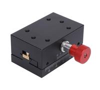 CHICIRIS Piattaforma di Spostamento Dell'asse X, Piattaforma Scorrevole Manuale con Corsa di 40 Mm con Scanalatura a Coda di Rondine per la Modellazione della Lavorazione del Legno,