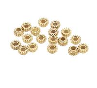 CHICIRIS Pioli per Chitarra, Ingranaggi in Metallo per Chitarre Elettriche Acustiche, 18 Pezzi Meccaniche con Rapporto 1:15 per Musica Classica (GOLD)