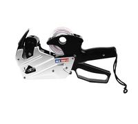 CHICIRIS Pistola a prezzo di stampa trasparente a singola, macchina a prezzo multifunzionale per supermercato, lega di alluminio