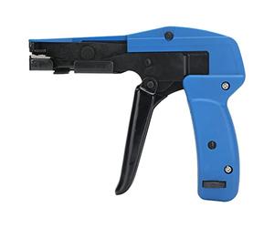 CHICIRIS Pistola per Fascette, Strumento per Fissare la Cerniera con Taglio a Filo in Acciaio Pressofuso con Impugnatura Ergonomica, per Fascette in Nylon Larghezza da 2,2 a 4,8 Mm