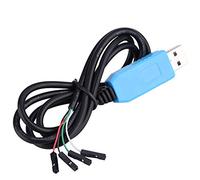 CHICIRIS PL2303ta da USB a TTL Adattatore del Cavo Seriale del Modulo Modulo, Compatibile con XP/Vista/7/8/8.1, per i Test del Prodotto e le Comunicazioni MCU, 2 PCS (1 confezione)