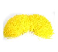 CHICIRIS Pom PON da Cheerleading, 8 Colori 2 Pezzi Pompon da Cheerleader, Fiori a Mano, PON PON per Lo Sport, Festa, Ballo, per Adulti, Adolescenti, Bambini(Giallo)