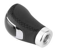 CHICIRIS Pomello del cambio universale in ABS + pelle resistente per la maggior parte delle auto, facile installazione, migliora il tuo stile di guida (nero)