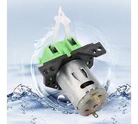 CHICIRIS Pompa Dosatrice Peristaltica Compatta, Controllo del Flusso CW/CCW per Analisi Chimiche di Laboratorio Dell'acquario, DC12V/24V (12 V 1 * 3)