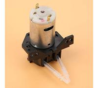 CHICIRIS Pompa Dosatrice Peristaltica Compatta, Controllo del Flusso CW/CCW per Analisi Chimiche di Laboratorio Dell'acquario, DC12V/24V (24 V 2 * 4)