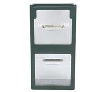 CHICIRIS Porta Bustine di tè, Organizer di Grande capacità (GREEN) | Materiale durevole, design di facile accesso, adatto a casa, ufficio
