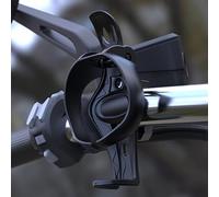 CHICIRIS Portabicchieri per Moto, Staffa Pieghevole in ABS Resistente | Portabottiglie da Bici Leggero, Supporto in ABS Resistente Al Calore, Staffa per Tazza di Facile Installazione per