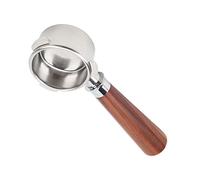 CHICIRIS Portafiltro Senza Fondo in Acciaio Inossidabile per Macchina da caffè Serie 8 da 54 Mm, Portafiltro Nudo Portatile con Visione Chiara per Macinature e Macinature di Successo (Ramo acido