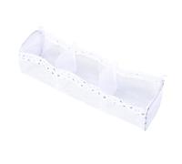 CHICIRIS Portaoggetti per Giocattoli da Bagno, Organizer Extra Large in Rete di Poliestere Ad Asciugatura Rapida con 3 Scomparti per Accessori da Bagno per Bambini (Griglia tre modello leopardo