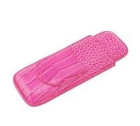 CHICIRIS Portasigari in Morbida Pelle Humidor Compatto per Sigari per Compleanno, Spazio Leggero e Portatile, da Uomo (PINK)