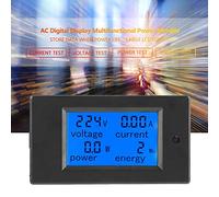 CHICIRIS Potente Dispositivo di Misurazione Dell'energia Energetica di Corrente di Tensione con Sovraccarico, Adatto a Elettricisti e Proprietari di Box/Cover Ad Alta Efficienza Energetica
