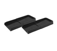 CHICIRIS Prolunga per Grondaia, Blocco Paraspruzzi in PP Resistente alle Intemperie per Esterni, con Installazione Rapida Ed Efficiente Dispersione dell'Acqua (Black)