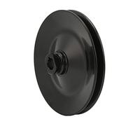 CHICIRIS Puleggia per Pompa Servosterzo a Gola Singola, Ricambio 8948BLK con Albero Scanalato da 5/8" per Chevy 1965 1979 Camaro Firebird 1970 1974 Nova Impala Monte Carlo Caprice Bel Air