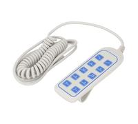 CHICIRIS Pulsantiera per Poltrona Elevabile, Telecomando a 5 Pin con 8 Impulsi per Ciclo e Grado di impermeabilità IP66 per Intelligenti Tavoli Elevabili Letti Pieghevoli