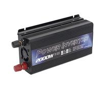 CHICIRIS Pure Sine Wave Inverter, con Porto USB 2000W DC 12V a CA Converter Auto Inverter per il Campeggio e il Viaggio (220V)