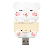 CHICIRIS Purificatore dell'aria Ionica Negativa, Spina USB nel Filtro Aeromobile Ionico Negativo del Consumo di Energia a Basso Contenuto di Case (Gatto)