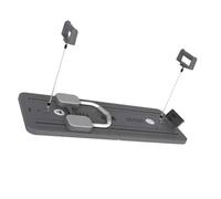 CHICIRIS Push Up Boards Ab Wheel, 4-in-1 Pieghevole Home Gym | Banco di allenamento con sensore intelligente 6 maniglie antiscivolo regolabili Cuscini sui gomiti in schiuma spessa