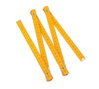 CHICIRIS Righello Pieghevole da 1 M, Metro Portatile in Legno con Design a 5 Pieghe per la Lavorazione del Legno da Falegname