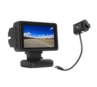 CHICIRIS Rilevamento del Movimento Dash Posteriore Anteriore Dash Registrazione del Ciclo Notturno per il Registratore di Guida per Auto con Schermo LCD da 3 Pollici (F9)