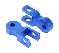 CHICIRIS Riser per Ammortizzatore Moto, Estensione di Altezza 5 Cm per | Costruzione in Lega di Alluminio, Misura Universale per la Maggior Parte dei Motocicli, Compatibile con Fori per Viti da
