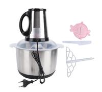 CHICIRIS Robot da Motore in Rame Ad Alta Efficienza da 500 W Tritacarne Elettrico in Acciaio Inossidabile SUS da 5 Litri e Tritaverdure, con Design Compatto per Uso Domestico in (Spina europea 220