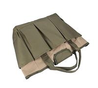 CHICIRIS Robusta Borsa Portatile da Giardino per Attrezzi Manuali, Durevole Organizer Multifunzionale per Semi e Flacone Spray, Verde+cachi, 13,50 * 6,77 * 12,00 Pollici