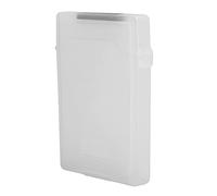 CHICIRIS Robusta Custodia Antistatica a Prova di umidità per Disco Rigido con Struttura in ABS SSD HDD da 2,5 Pollici (WHITE)