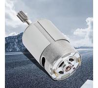CHICIRIS RS550 -Micromotore Ad Alta velocità per Moto per Bambini per Auto Giocattolo, Elaborazione Squisita di velocità Stabile, Adatta Ai Giochi per Bambini (6v550-14000 rev)