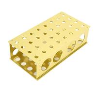 CHICIRIS Scaffale del Tubo di Prova Realizzato in una Griglia in Piedi in Acciaio Inossidabile per Dispositivi di Laboratorio, Esperimento di Grande capacità 6,8 Pollici